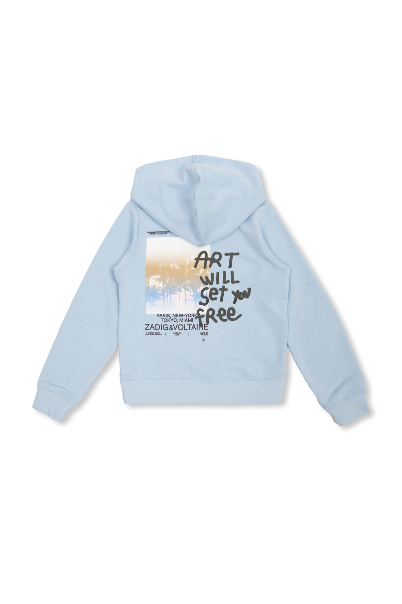 Zadig & Voltaire Kids Printed hoodie