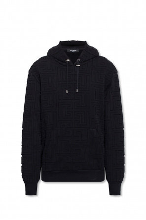 givenchy black embroidered hoodie
