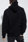 balmain TURTLENECK Monogrammed hoodie