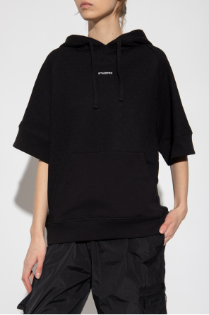 Red valentino offene Short-sleeved hoodie
