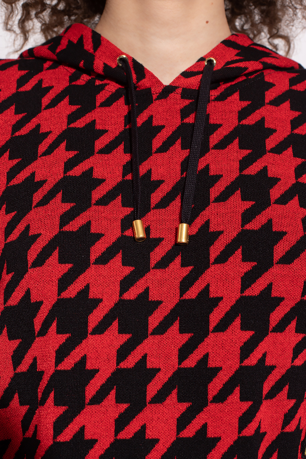 Balmain Houndstooth hoodie