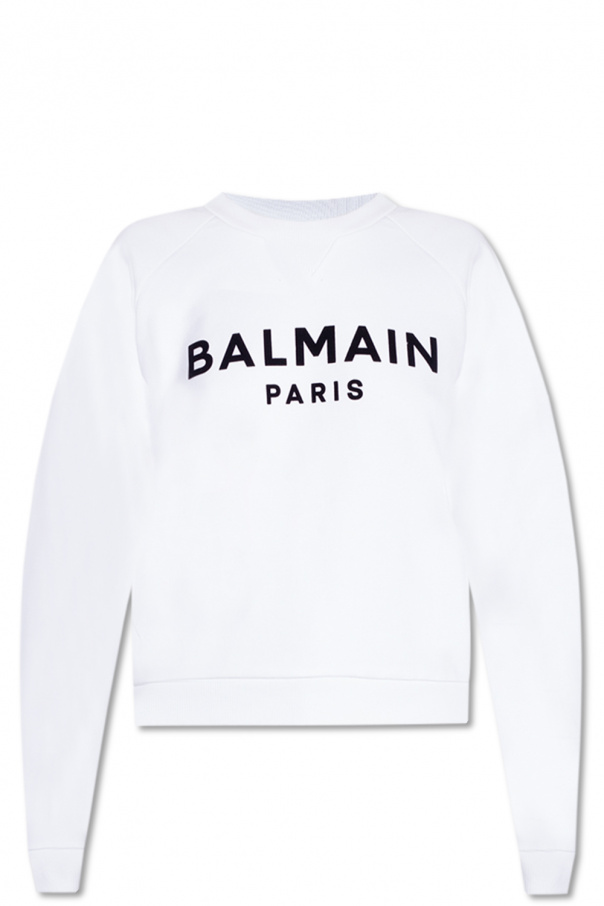 Balmain Balmain Kids TEEN T-Shirt mit Logo-Print Grau