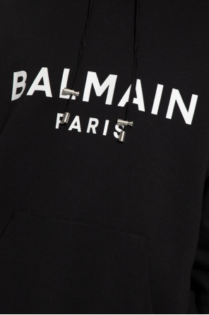 Balmain Balmain Kids TEEN logo-embroidered cotton sweatshirt