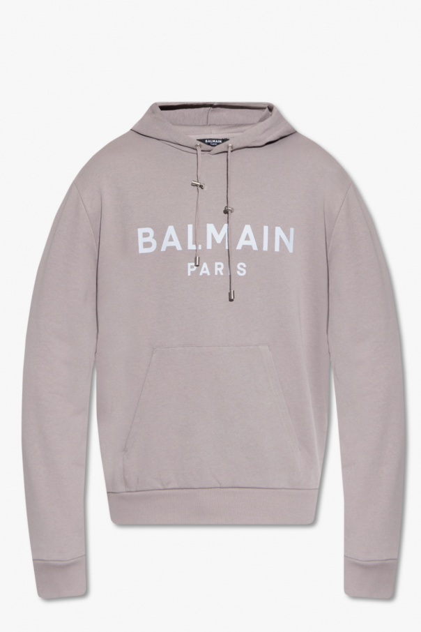 Balmain Balmain Kids logo-embroidered cotton shirt