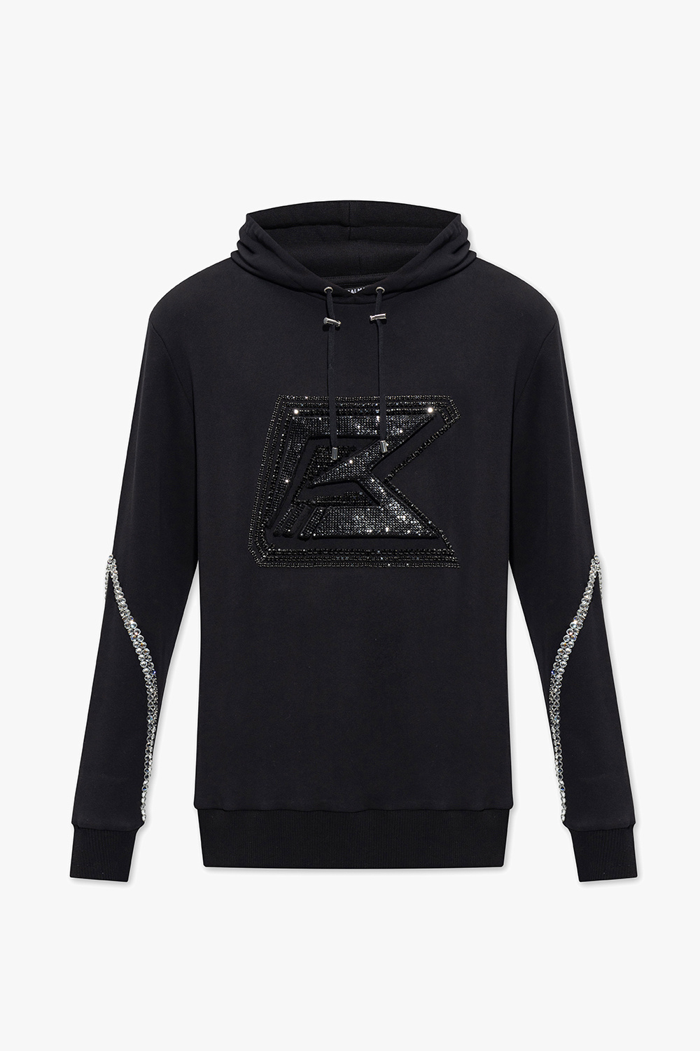 Balmain Hoodie with glossy applications