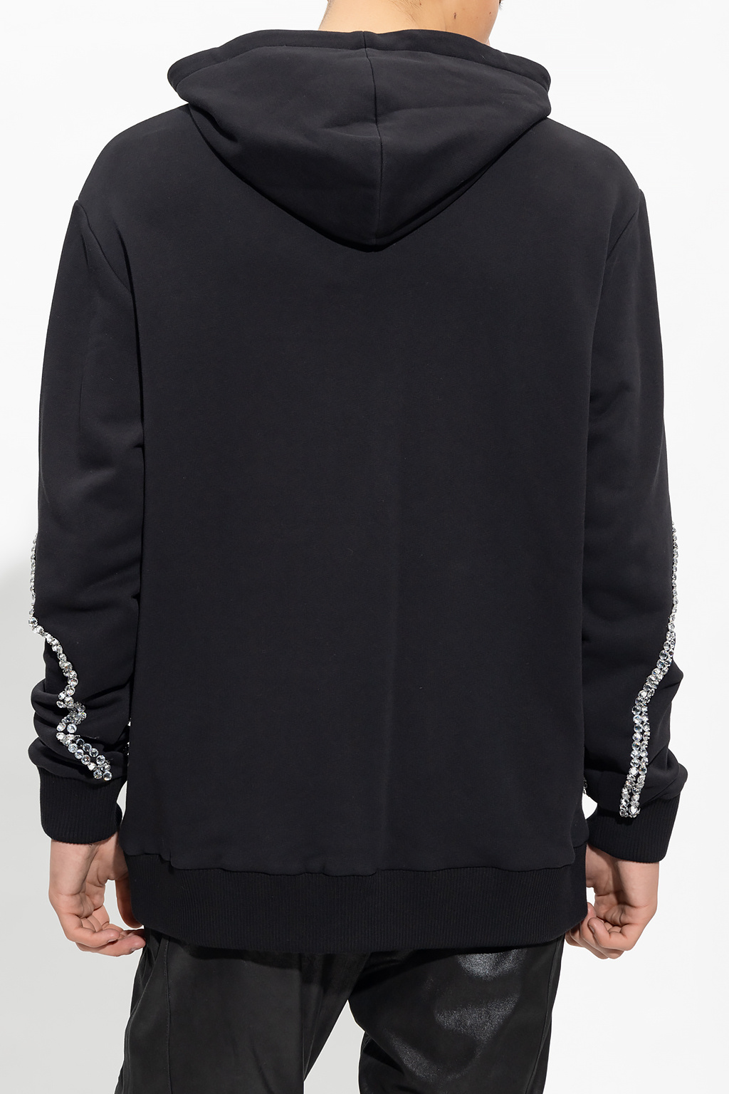 Balmain Hoodie with glossy applications