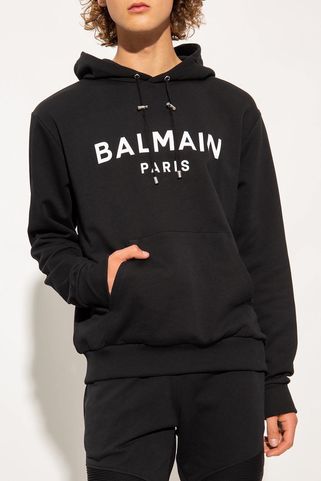 Balmain Logo-printed hoodie