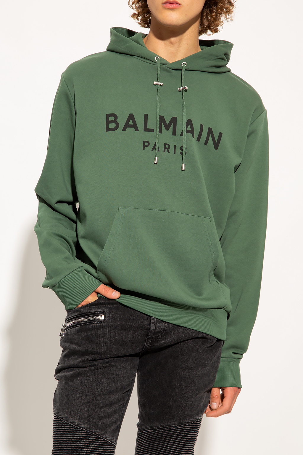 Balmain Logo-printed hoodie