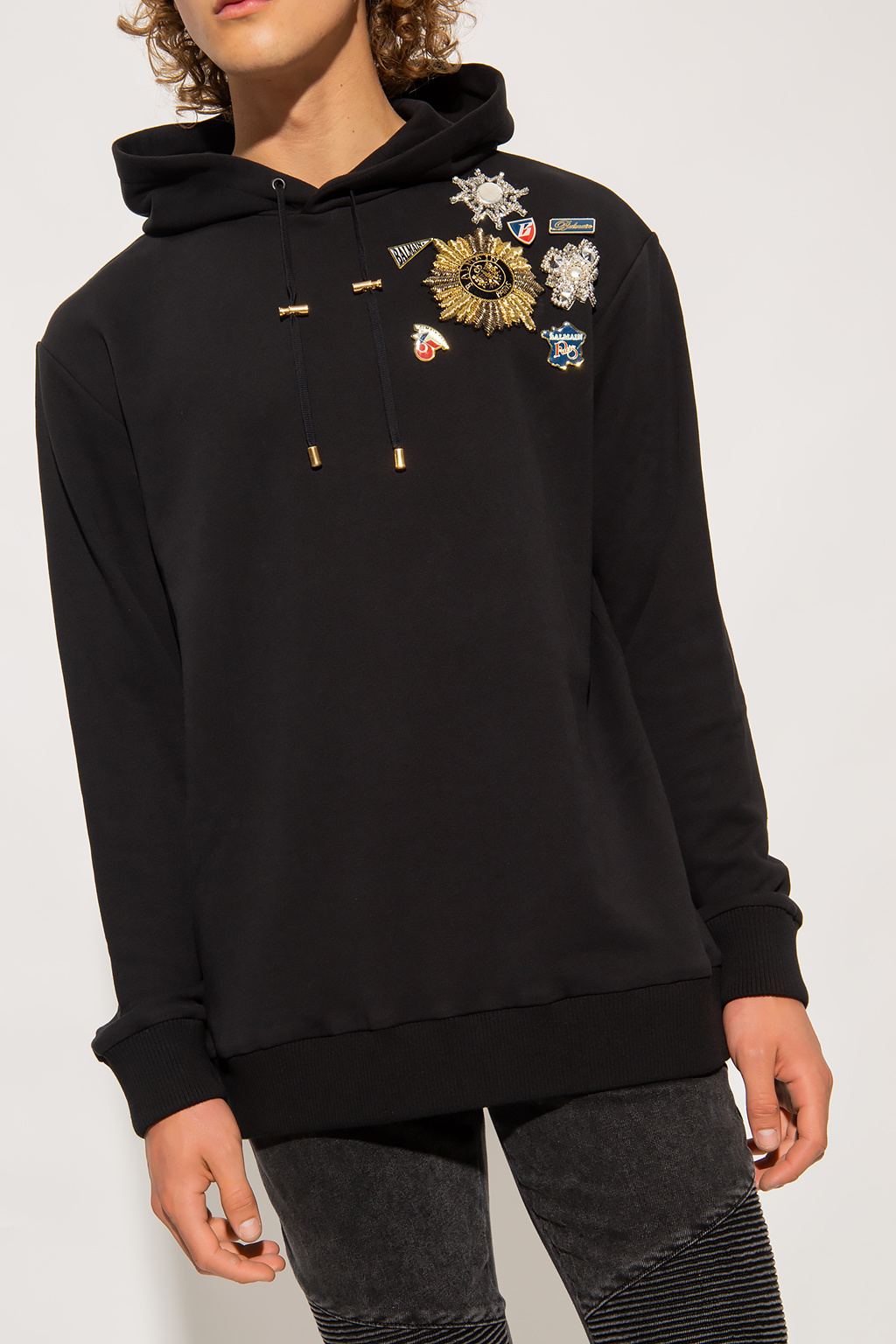 Balmain Hoodie with pins