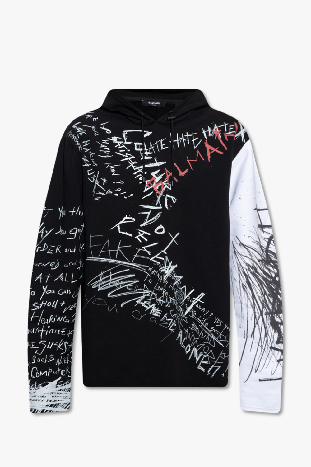 Balmain Printed hoodie