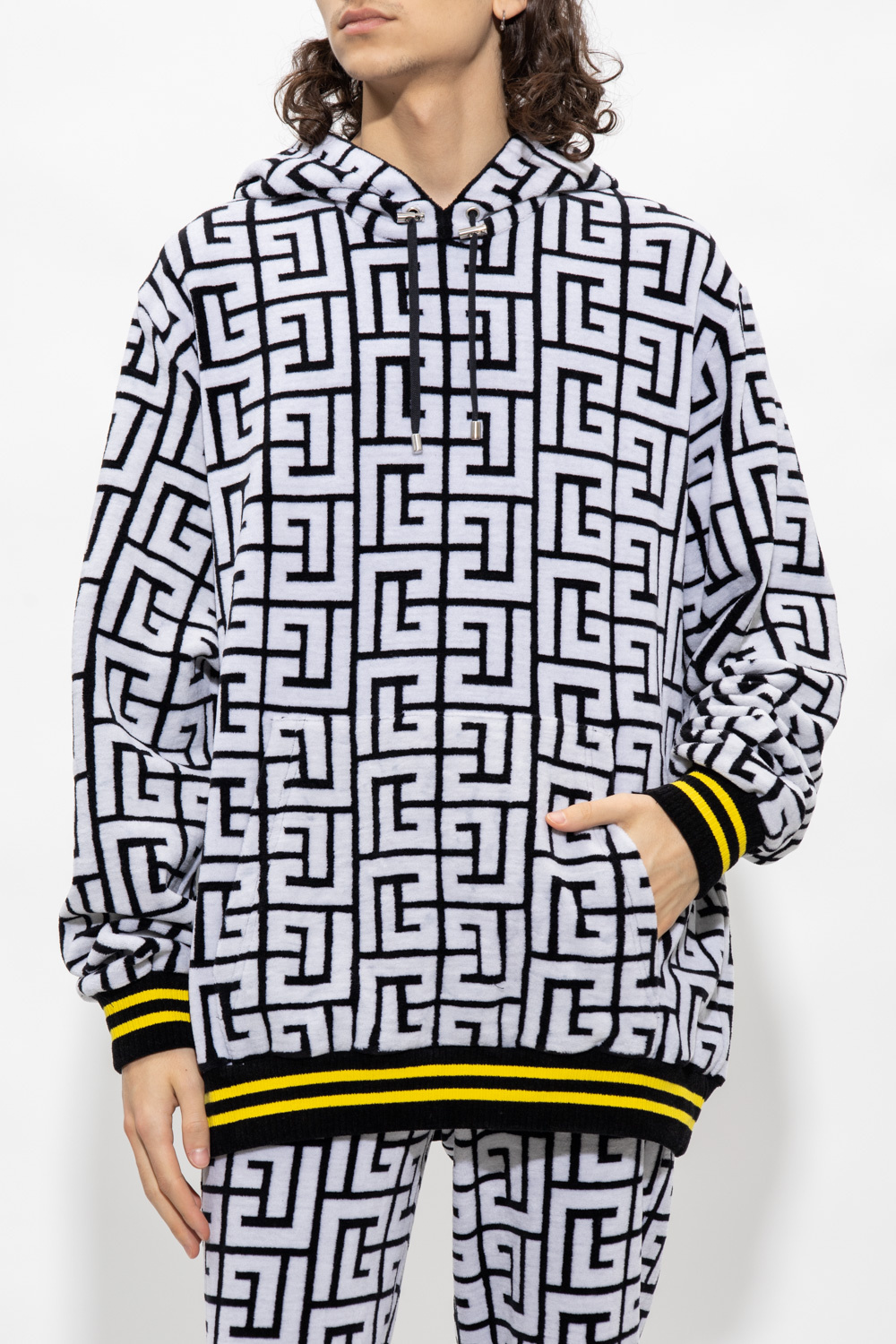 Balmain Monogrammed hoodie