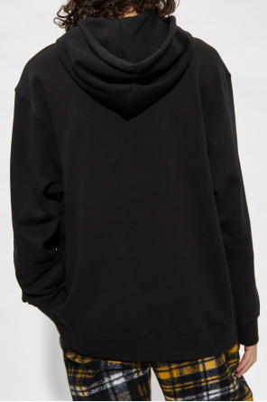 Opening Ceremony Siyah Hoodie with logo