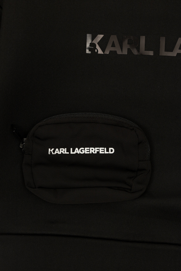 Karl Lagerfeld Kids Sport Lightning windbreaker jacket
