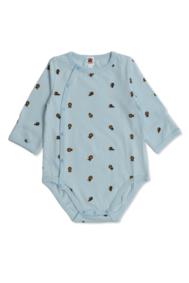 Long-sleeved bodysuit od A BATHING APE® Kids