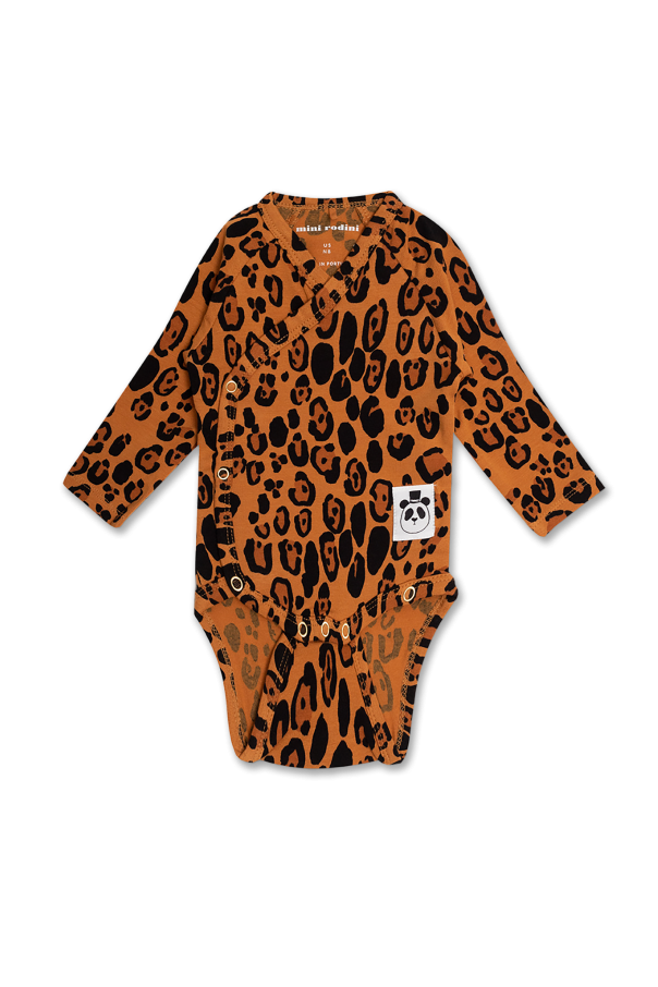 Mini Rodini Leopard-print bodysuit