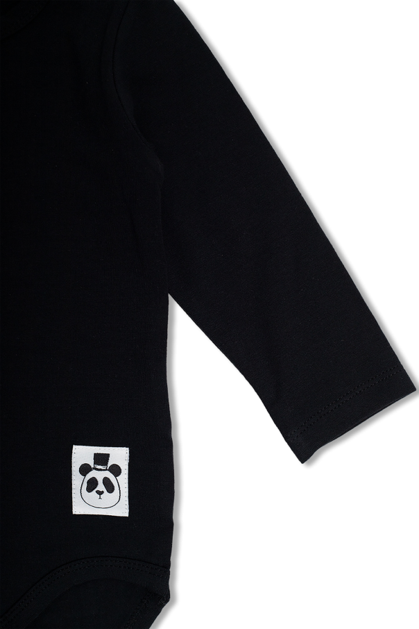 Mini Rodini Logo-patched bodysuit