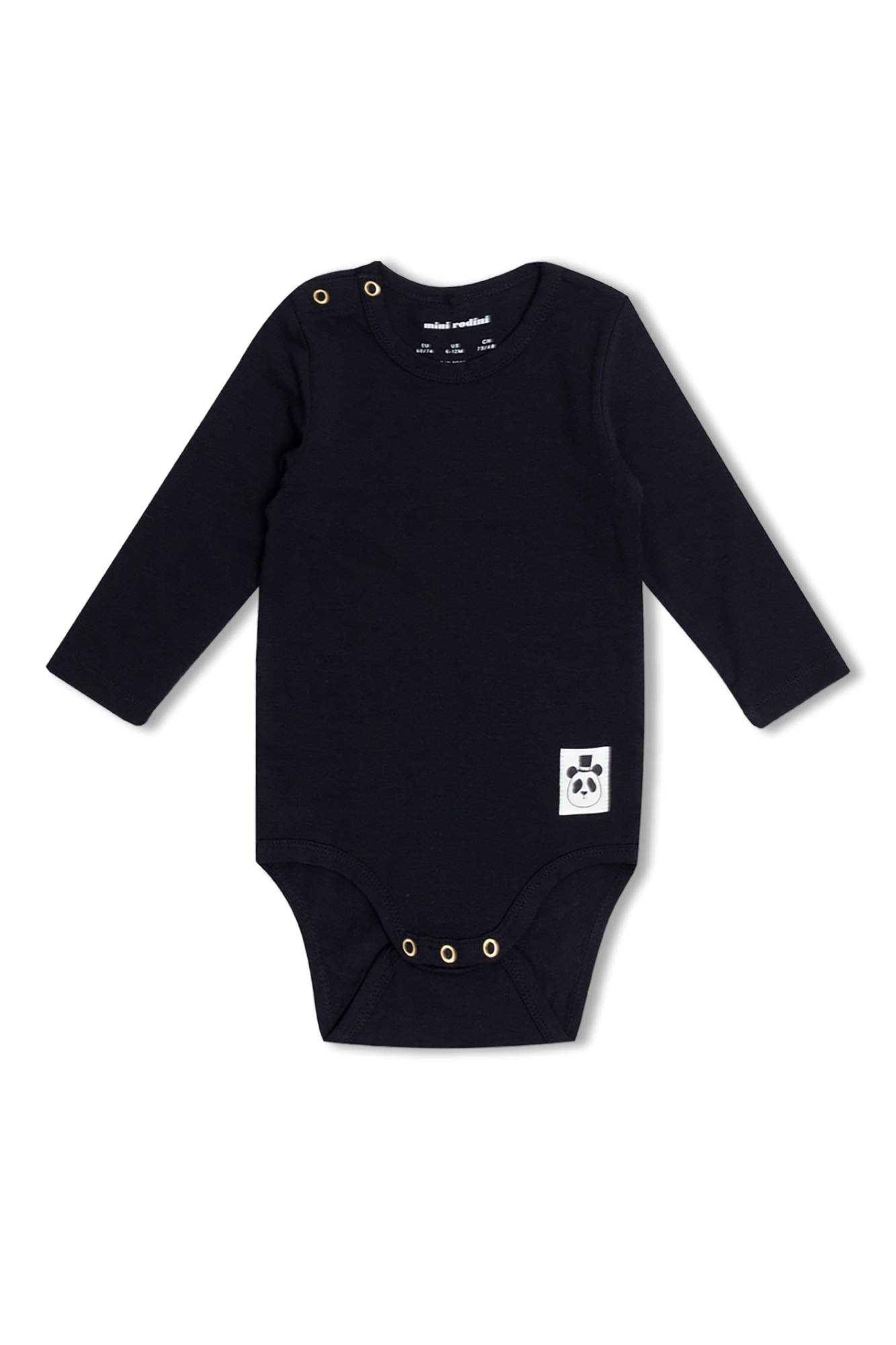 Mini Rodini Logo-patched bodysuit