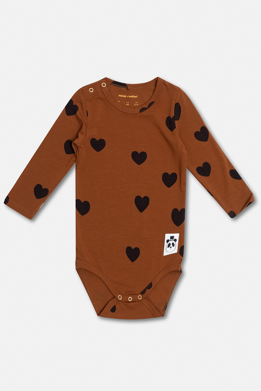 Mini Rodini Bodysuit with hearts print