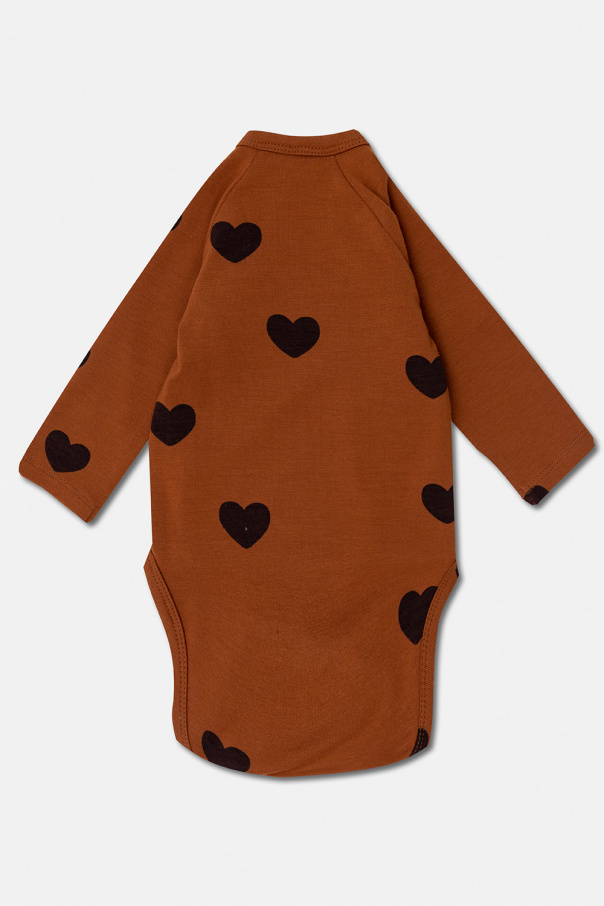Mini Rodini Bodysuit with hearts print