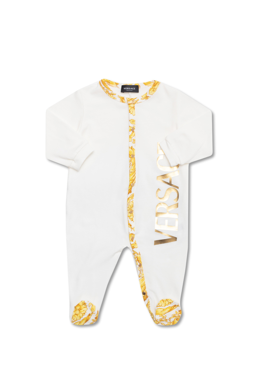 Versace Kids Babygrow with logo