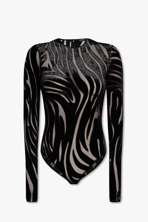 Versace Bodysuit with animal motif