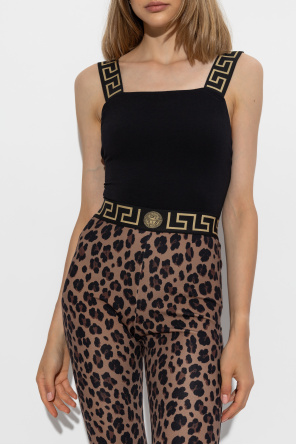 Versace Bodysuit with Greek pattern