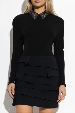 Versace Body mit Applikationen am Kragen