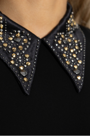 Versace Body mit Applikationen am Kragen