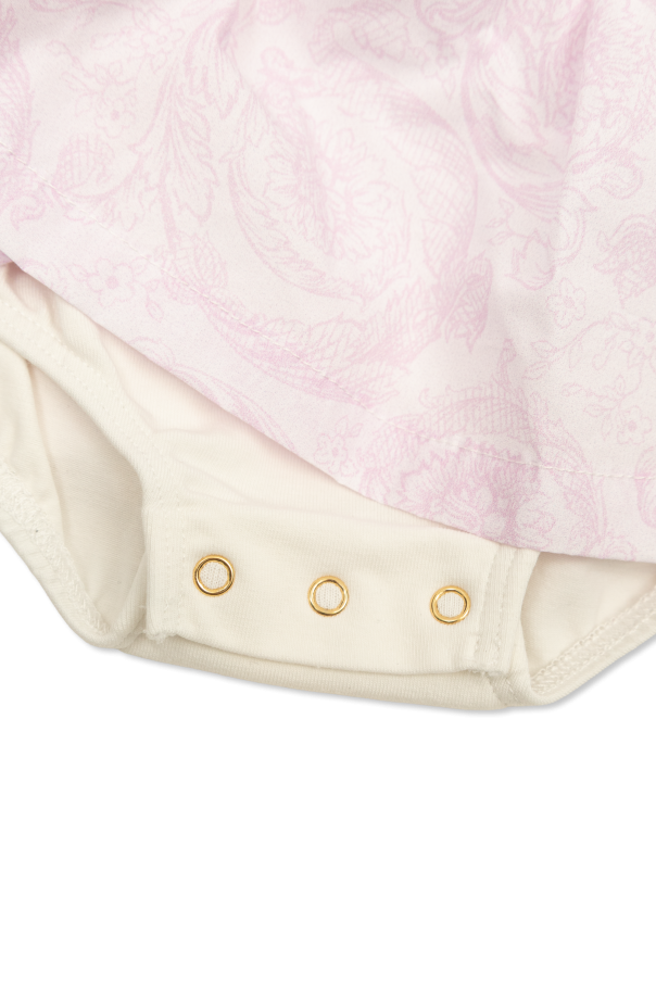 Versace Kids Sukienka z wyszytym logo