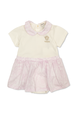 Vestido con logo bordado