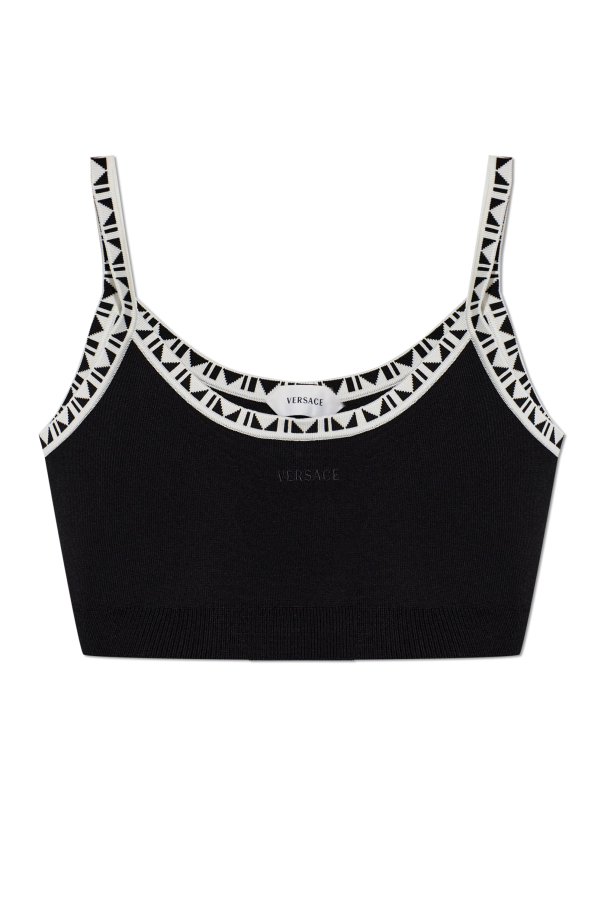 Short camisole top od Versace
