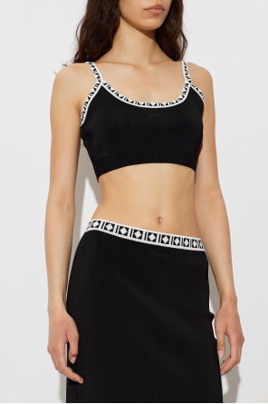 Versace Short camisole top