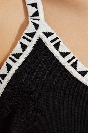Versace Short camisole top