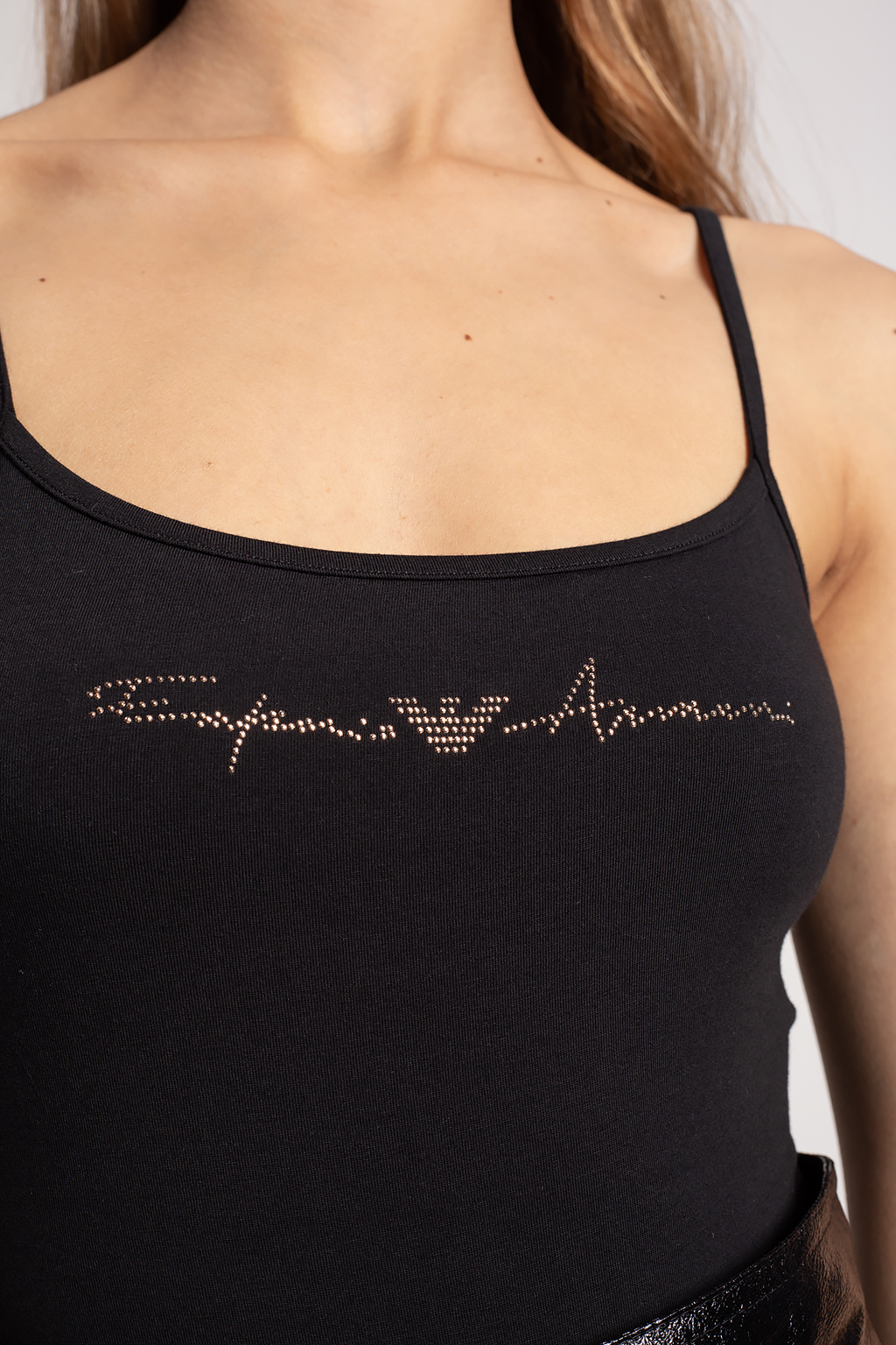 Emporio Armani Slip bodysuit with logo