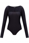 Ann Demeulemeester BLACK Long-sleeved bodysuit