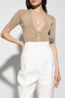 Jacquemus beige ‘Yauco’ collared bodysuit