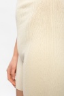 Jacquemus cream 'Short' rib-knit bodysuit