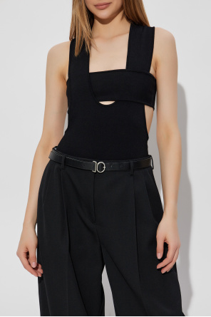 Courrèges Body de tirantes