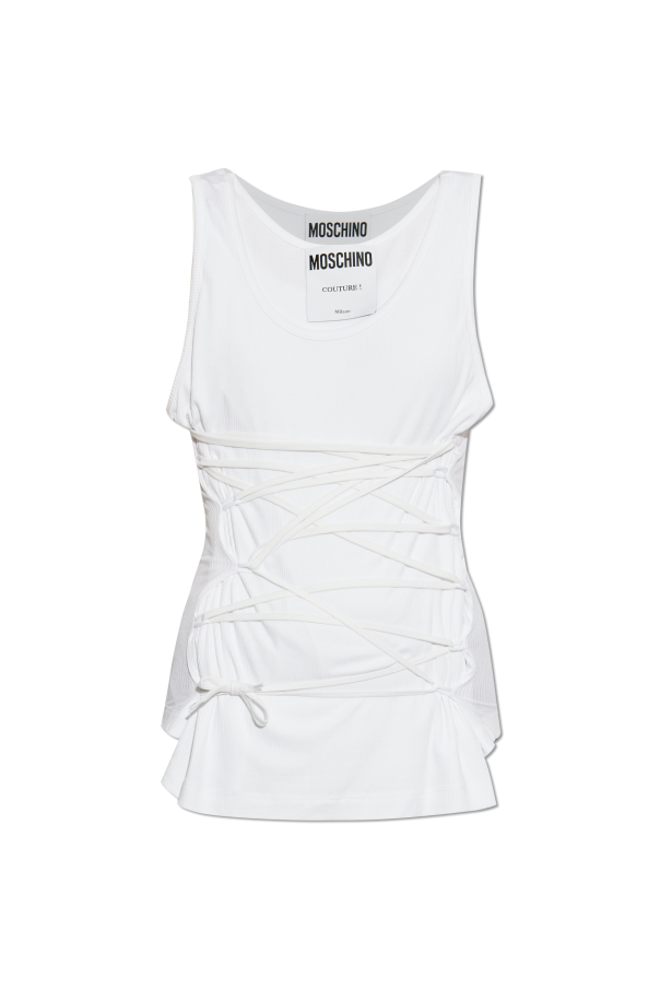 Moschino Oberteil mit Kordelzug