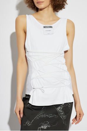 Moschino Oberteil mit Kordelzug