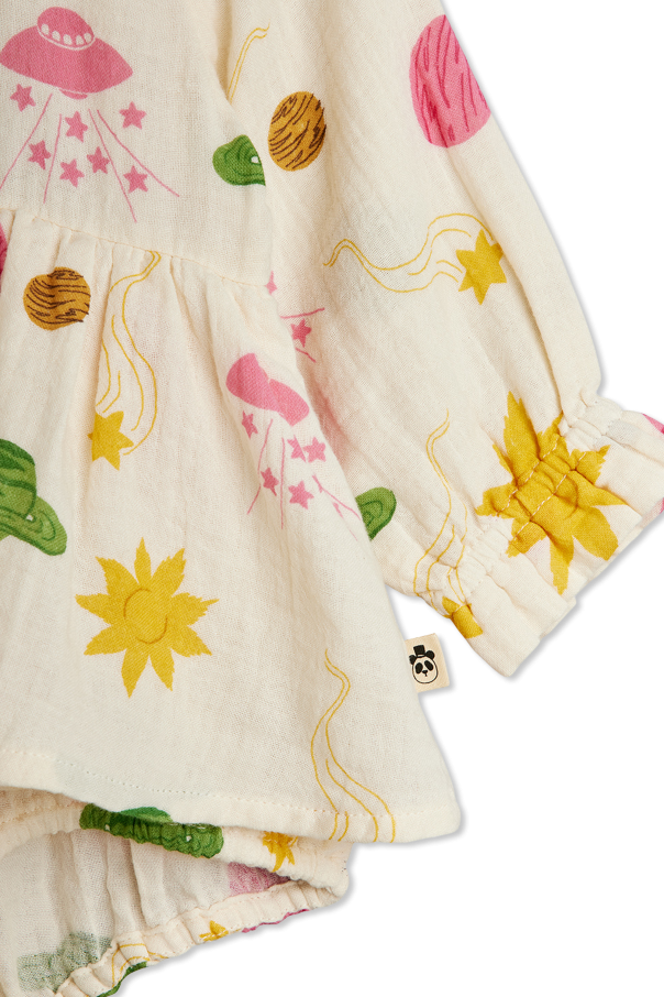 Mini Rodini Dress with colourful print