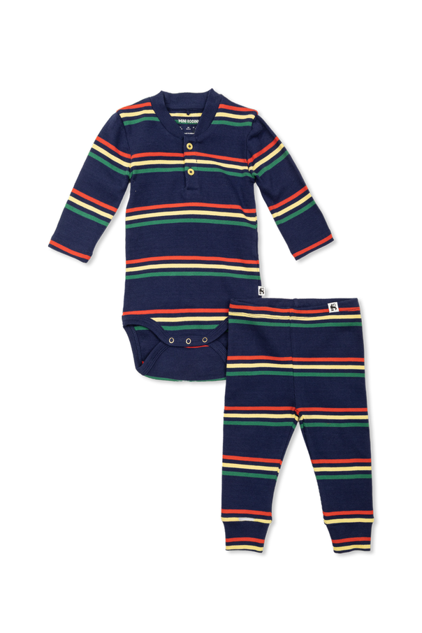 Baby set with body and trousers od Mini Rodini