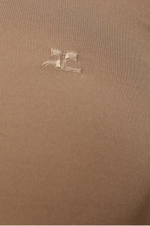 Courrèges Body de manga larga