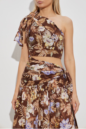 Zimmermann Top with an exposed shoulder