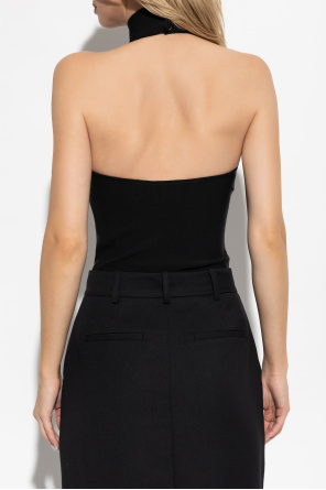 Courrèges Bodys mit Stehkragen