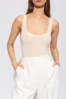 Birgitte Herskind cream Sleeveless bodysuit