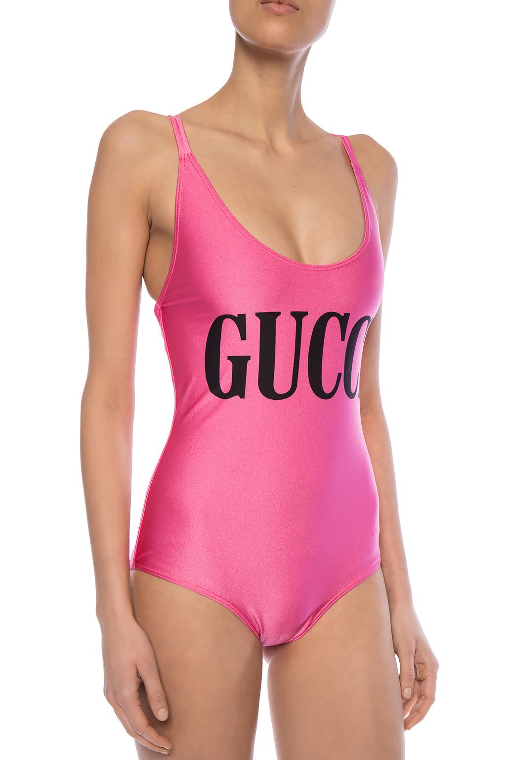 One-piece swimsuit Louis Vuitton Pink size 36 FR in Synthetic - 34919066