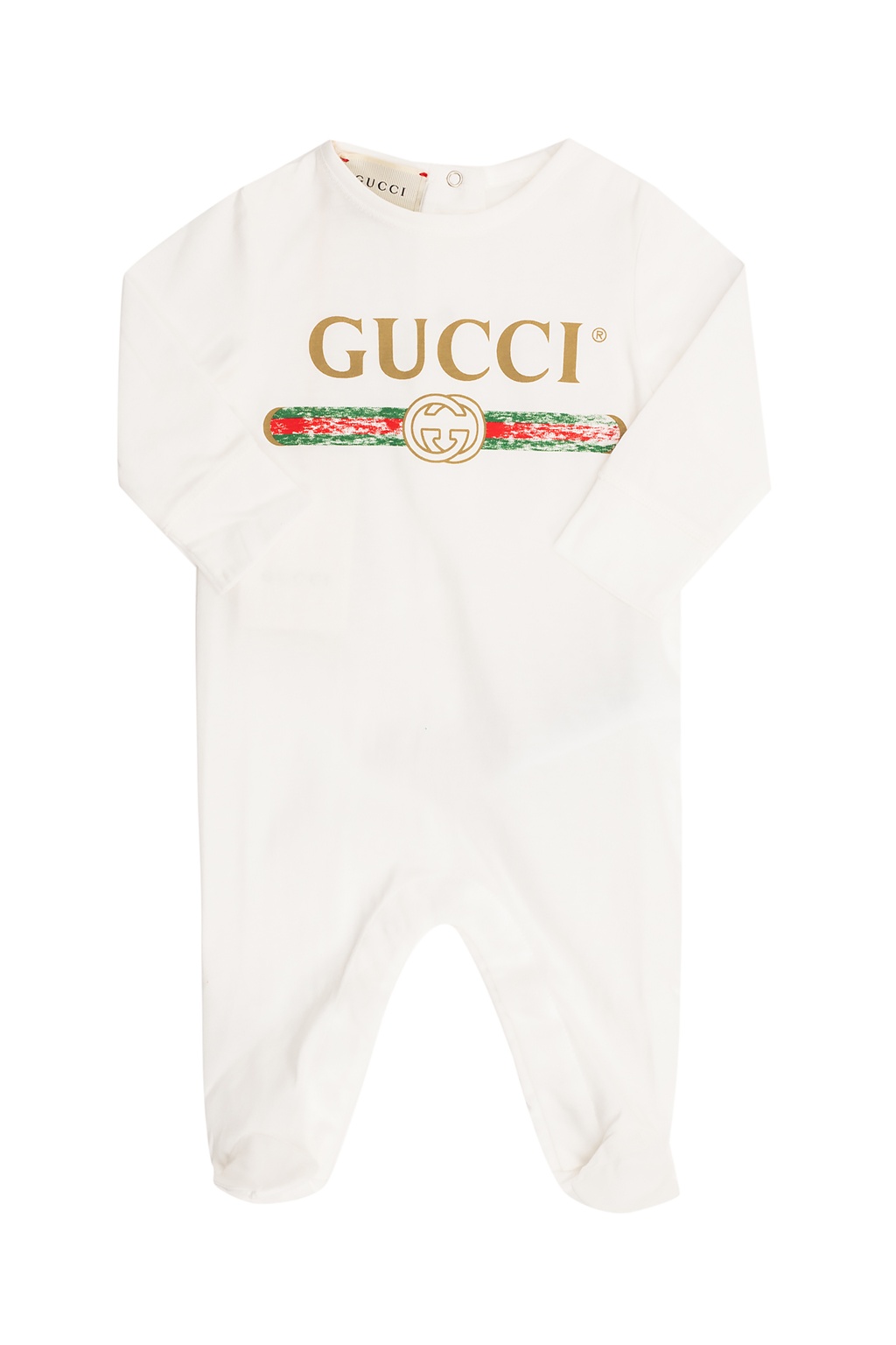 Gucci Kids Romper Suit With Logo Gucci Kids Chem Ucla Us