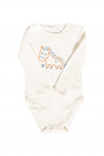 Stella McCartney Kids Alife and Kickin Felpa 'Stella' bianco grigio chiaro marino marrone