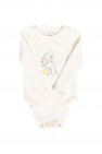 Stella McCartney Kids Alife and Kickin Felpa 'Stella' bianco grigio chiaro marino marrone